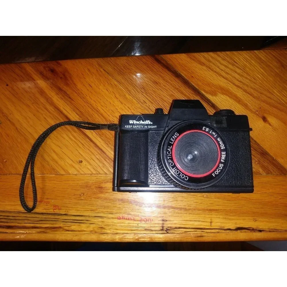 VTG Winchell's 35mm Film Camera 50mm 1:6.3 Lens 1980's Manual FOR PARTS ONLY